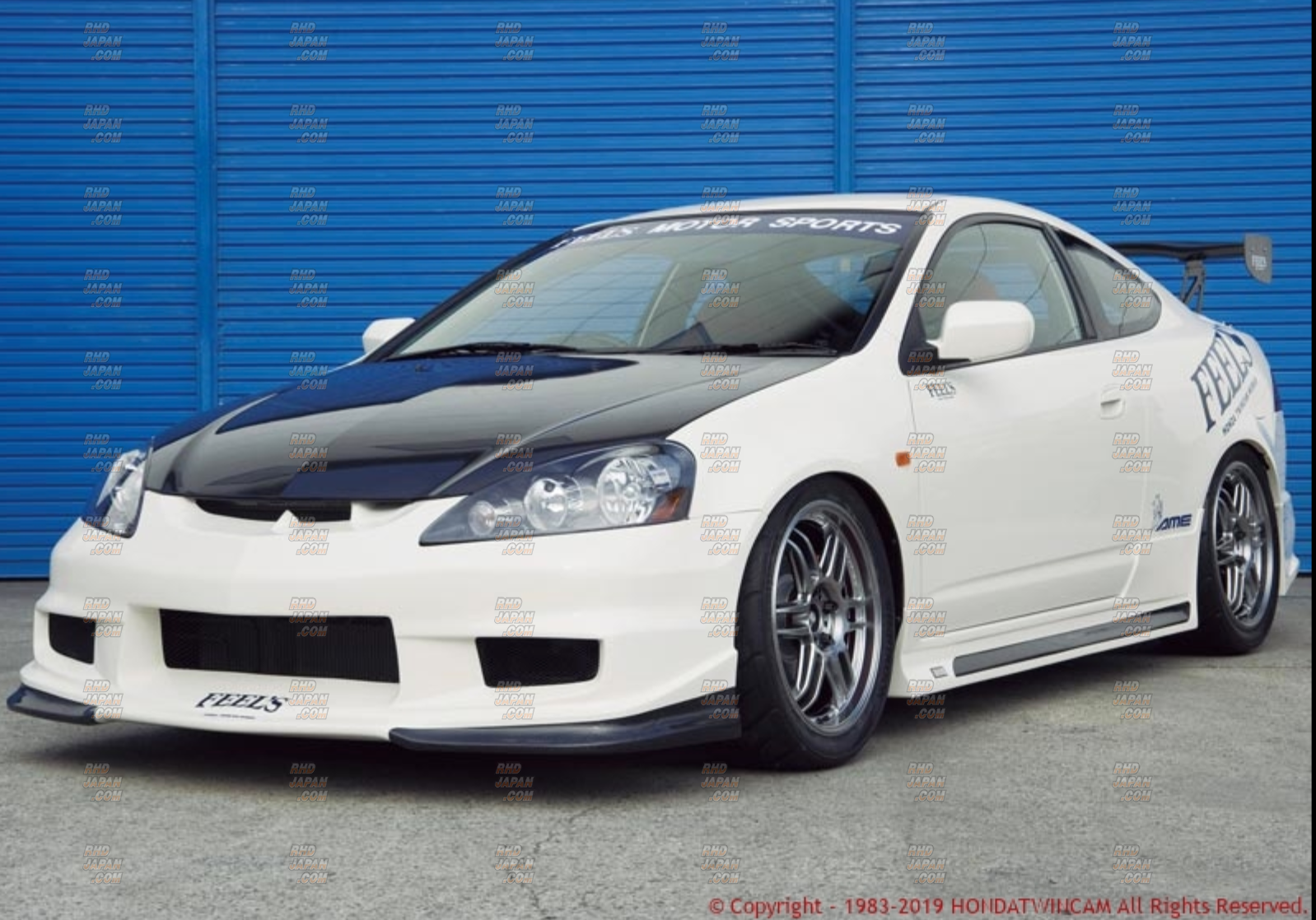 Feel's - Honda Twincam Lightweight Bonnet FRP - Integra DC5 - RHDJapan